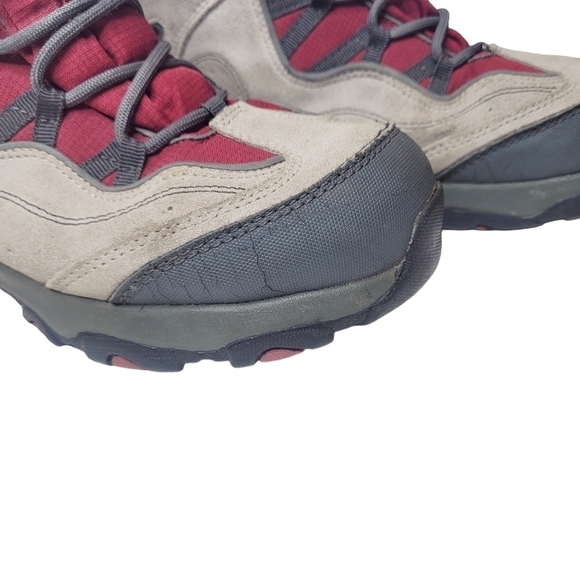 Lands End Womens Snow Suede Trekker Lace Up Boot Black & Grey Size 8 - Picture 3 of 9